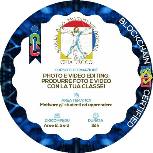 MOOC "Photo e video editing: produrre foto e video con la tua classe!"